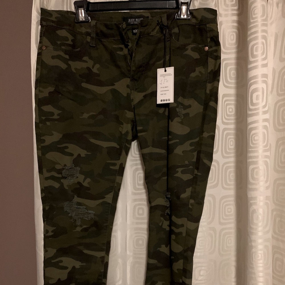 Judy blue legging Camo jeans